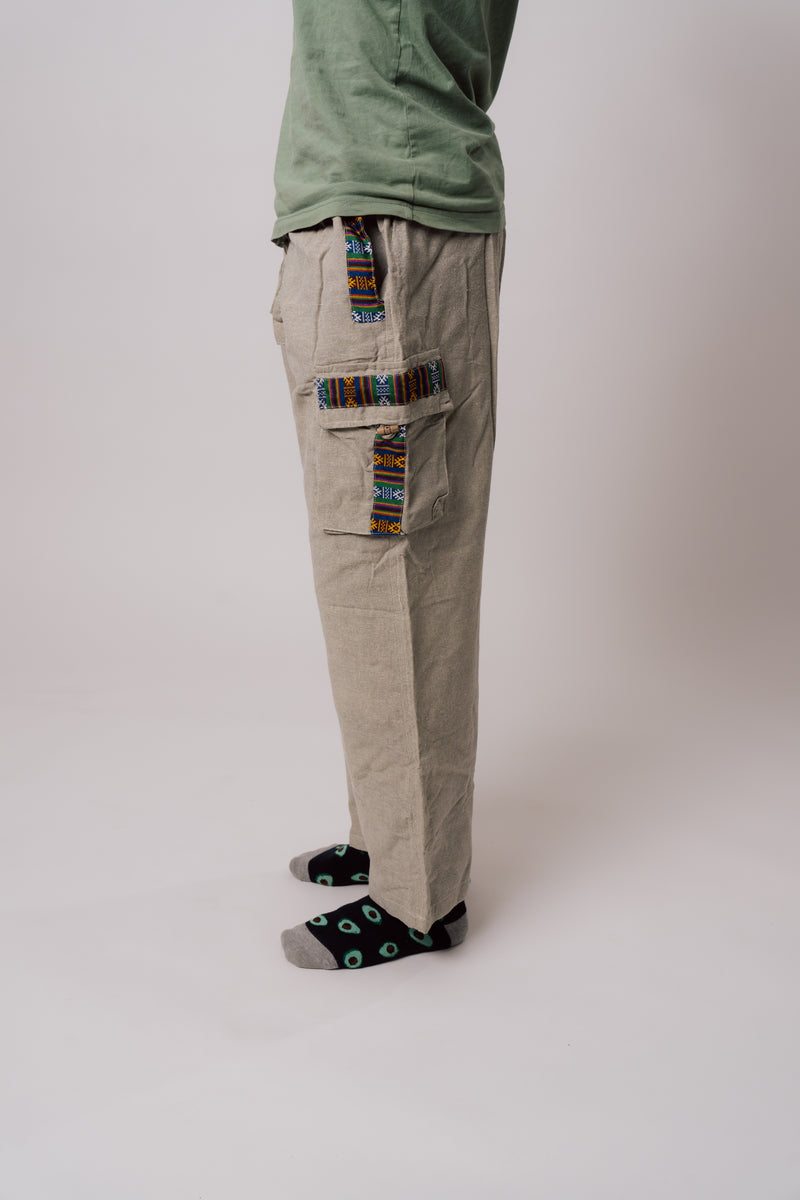 Grey Hippie Pants