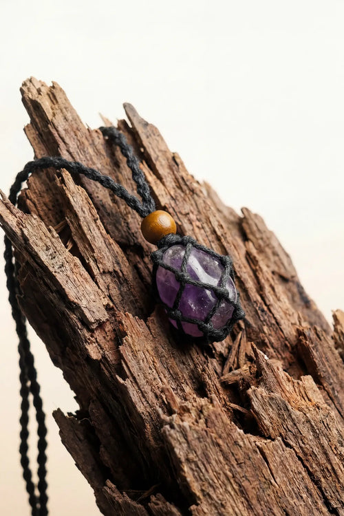 Black Stonekeeper Necklace