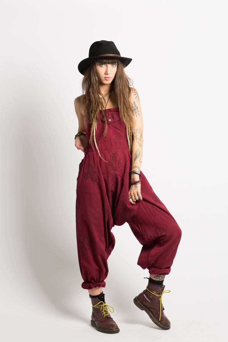 Coral Dungarees
