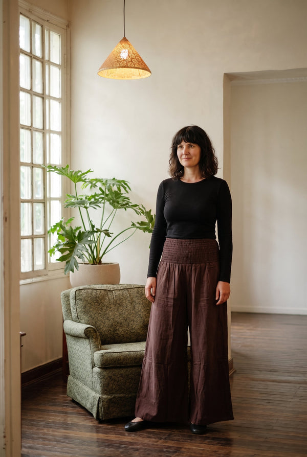 Peatfield Wide-Leg Pants, Hippie Hut Australia