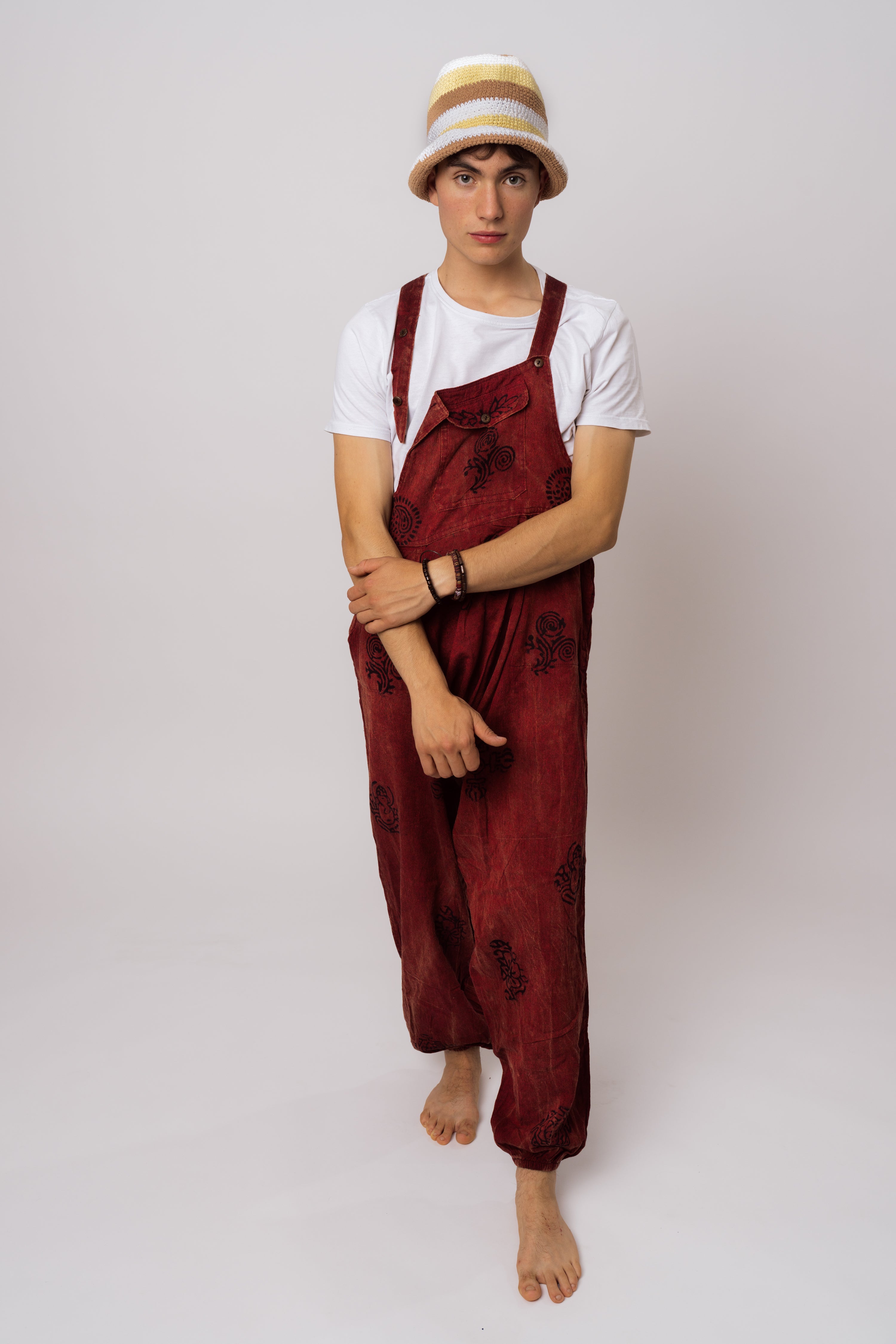 Coral Dungarees