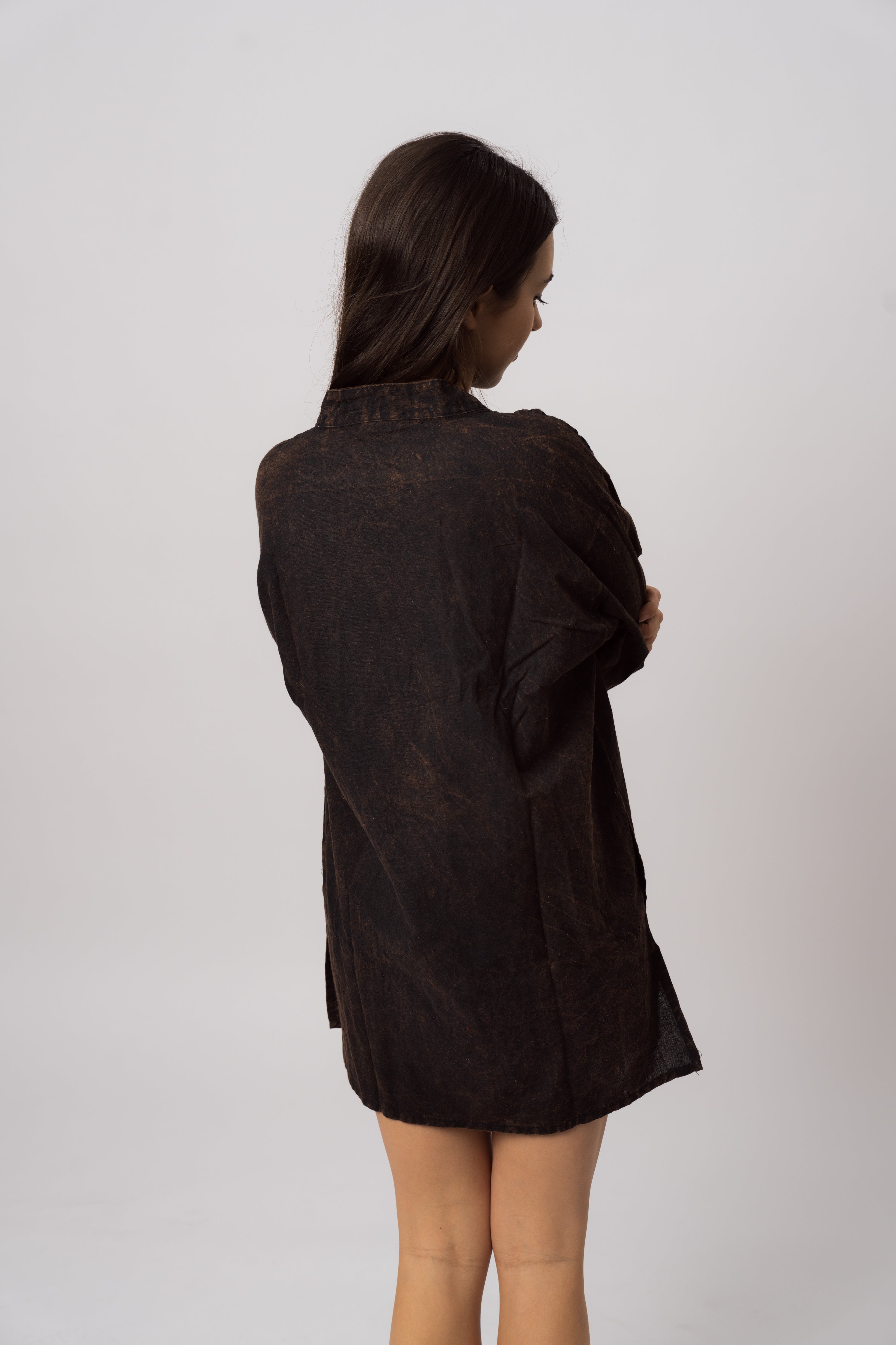 Black Long-Sleeve Shirt