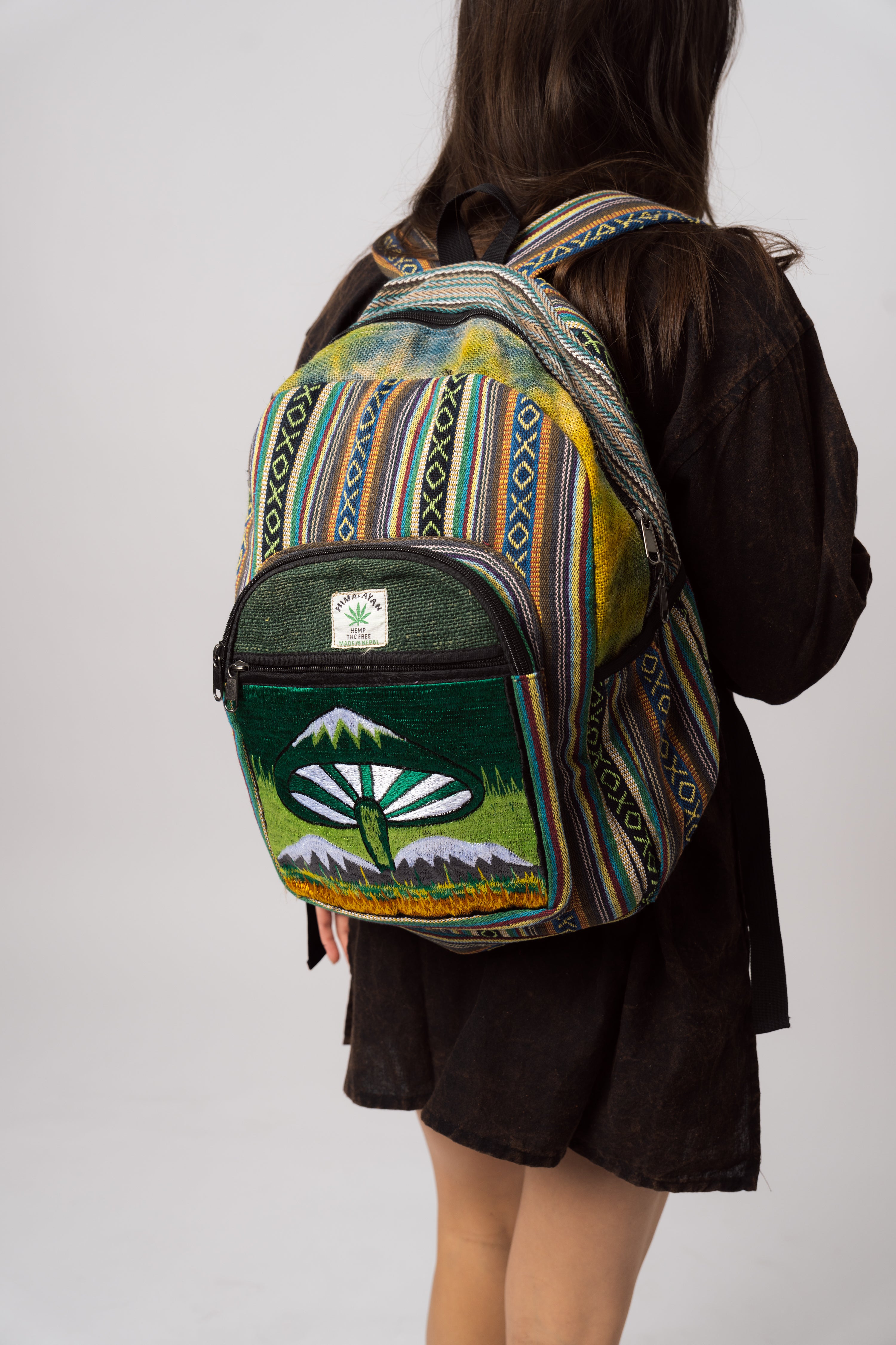 Hemp discount mushroom backpack