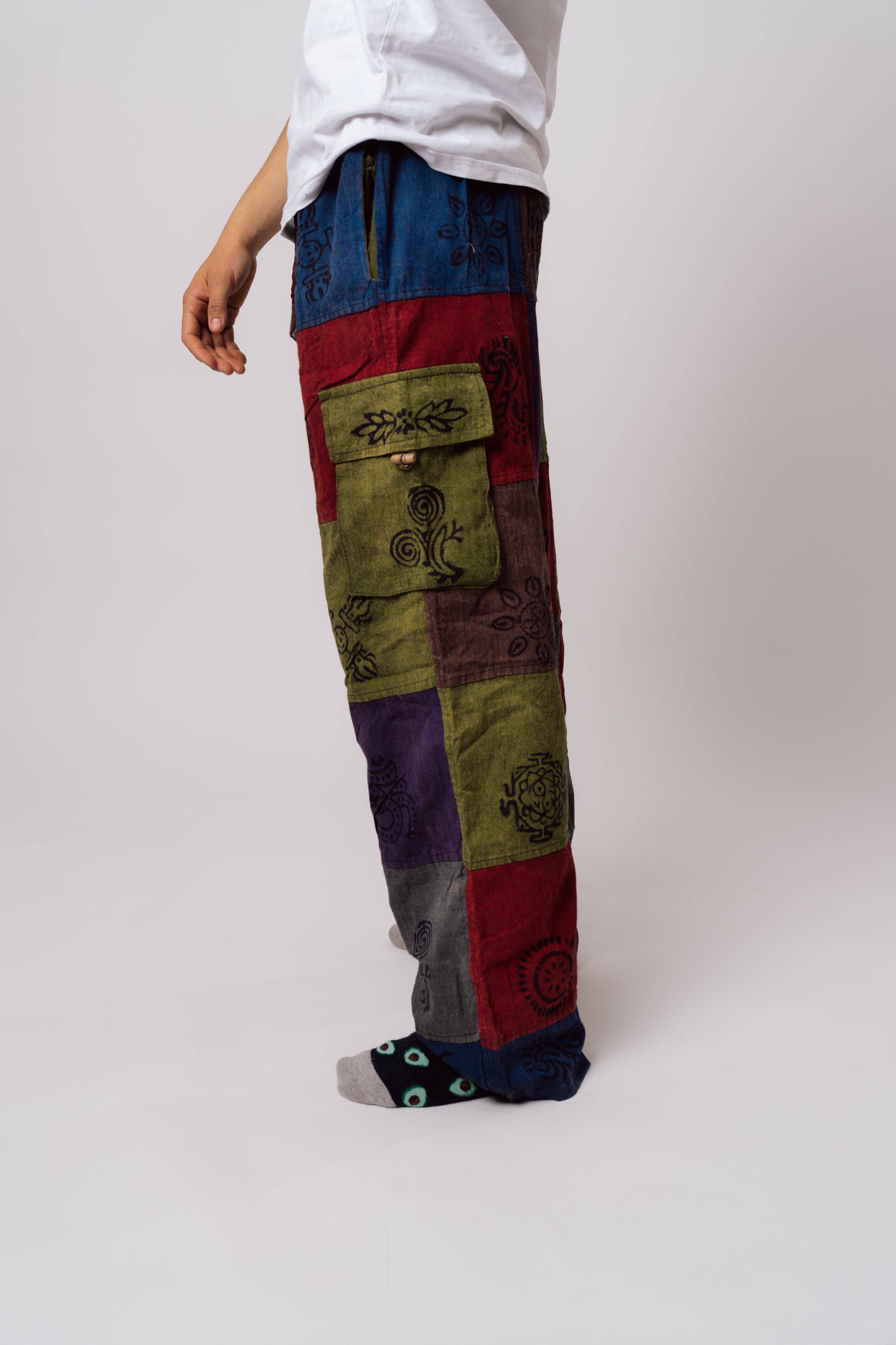 Patchwork Pants