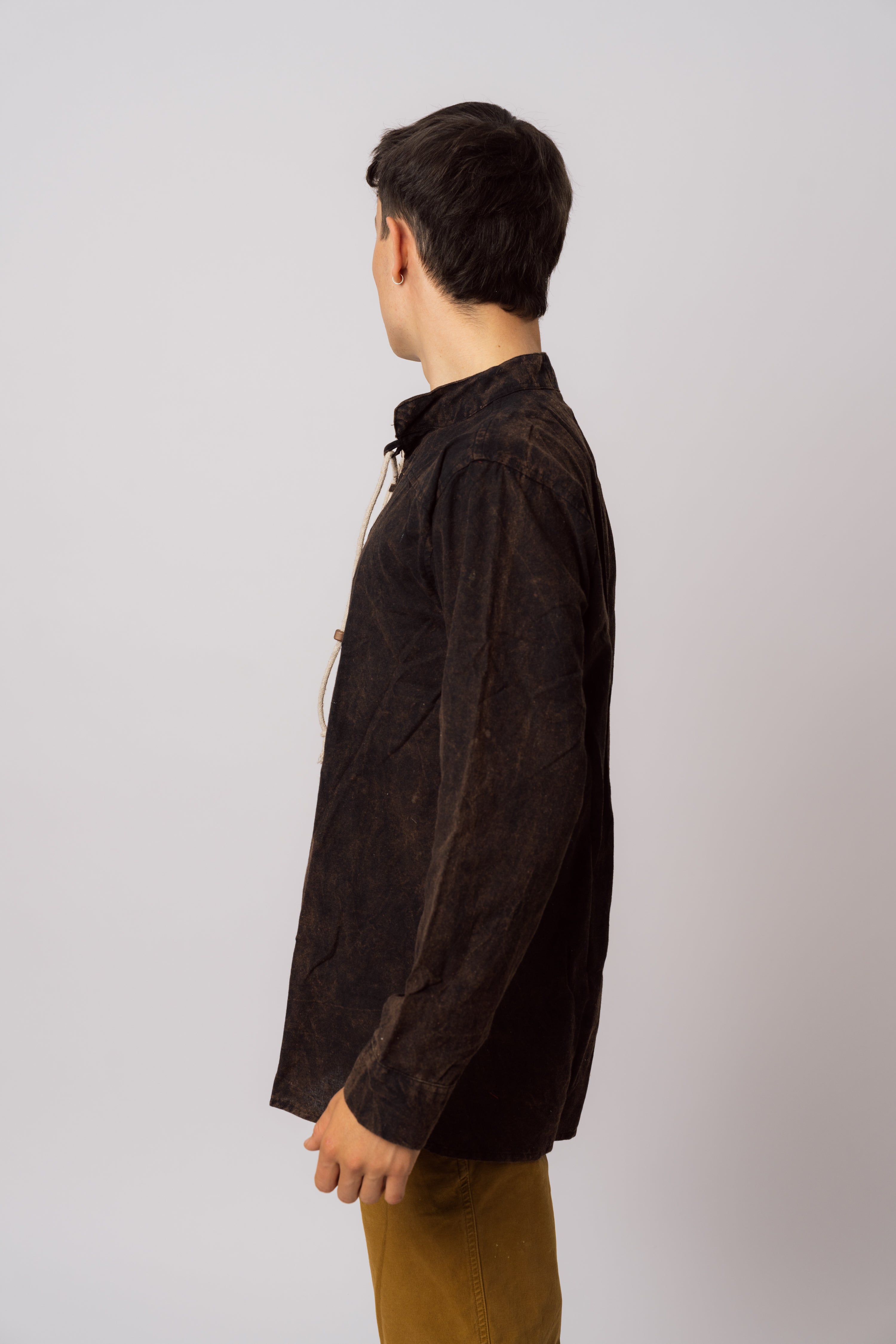Black Long-Sleeve Shirt