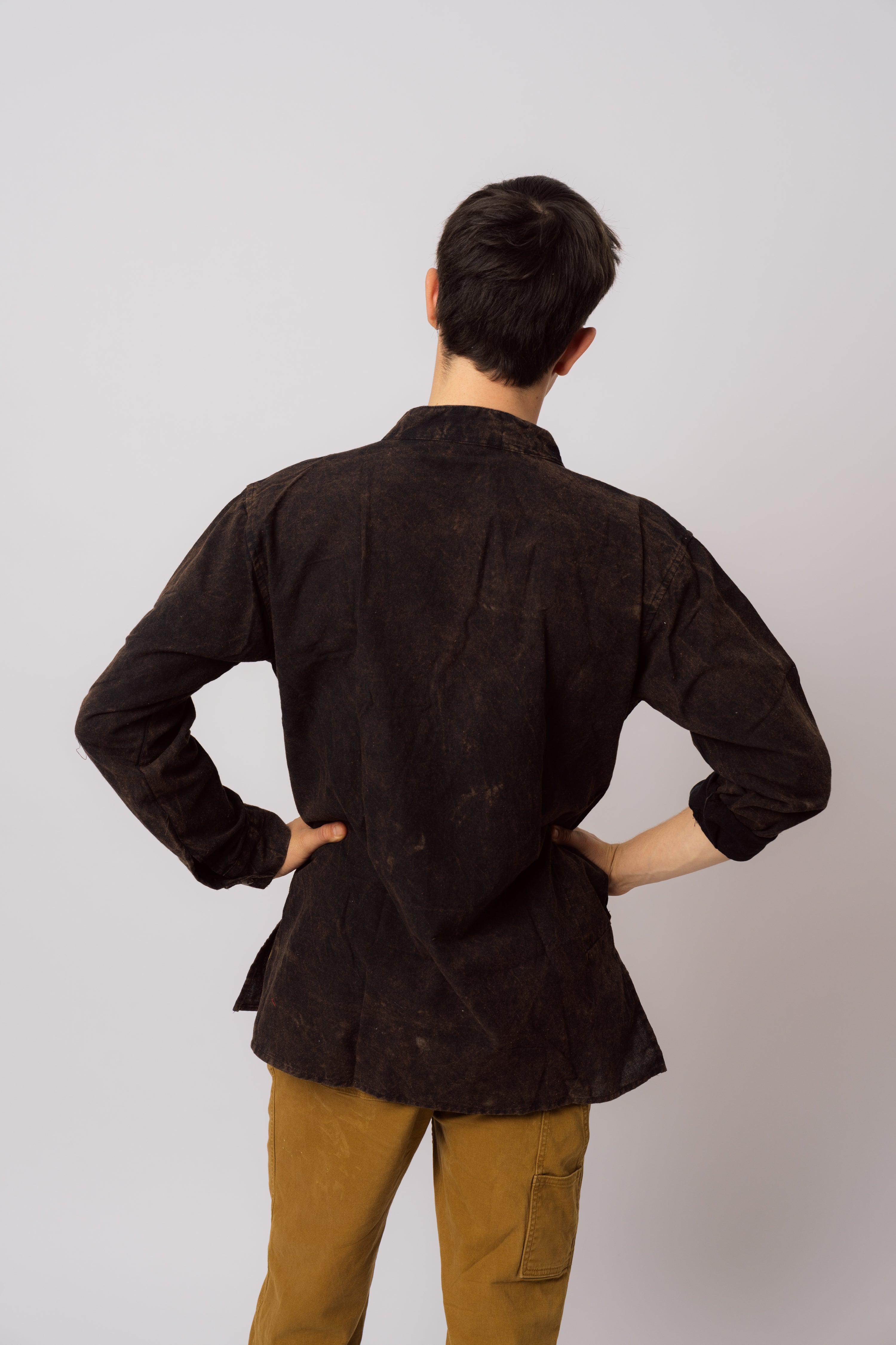 Black Long-Sleeve Shirt