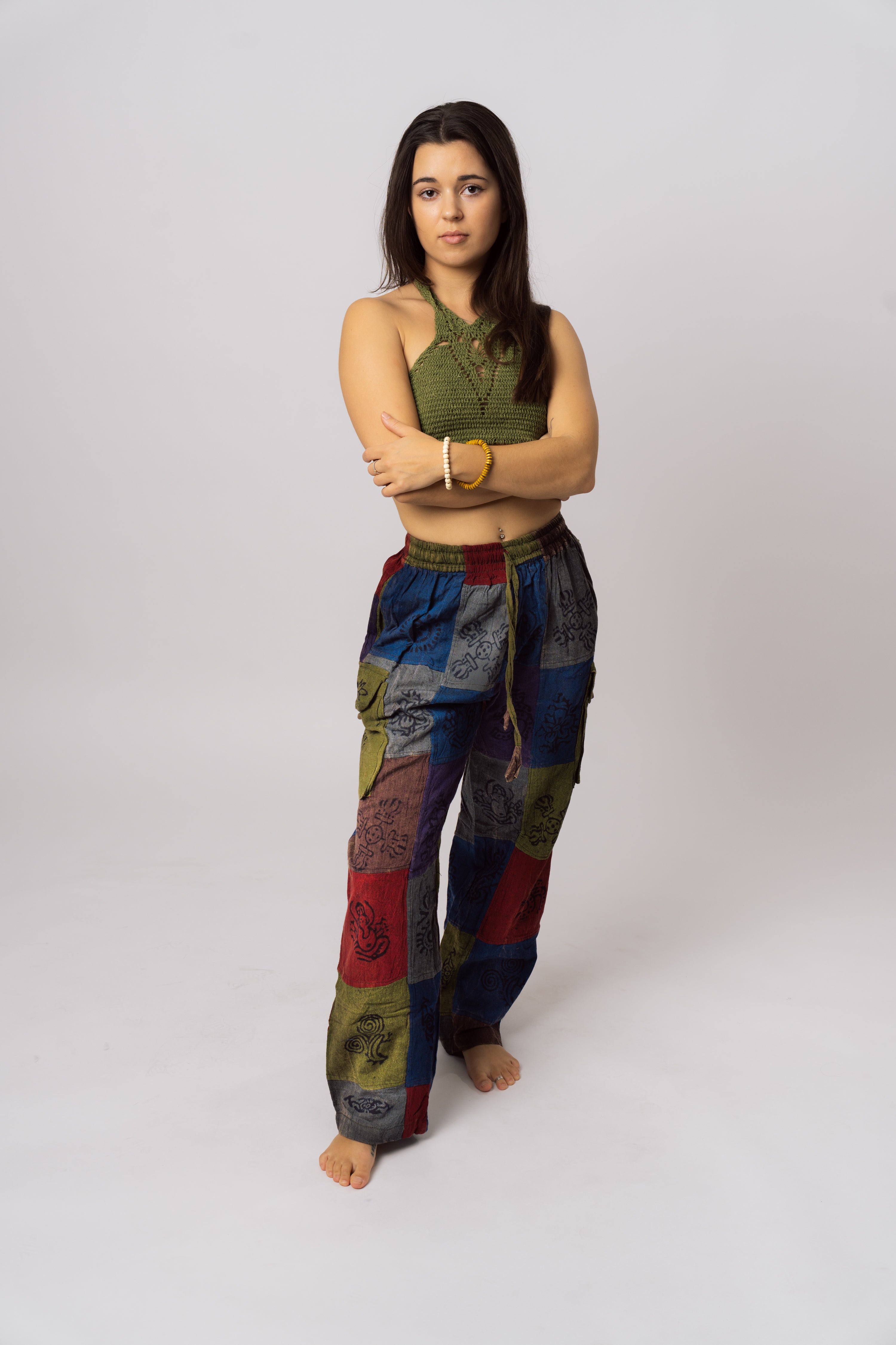 Patchwork Pants