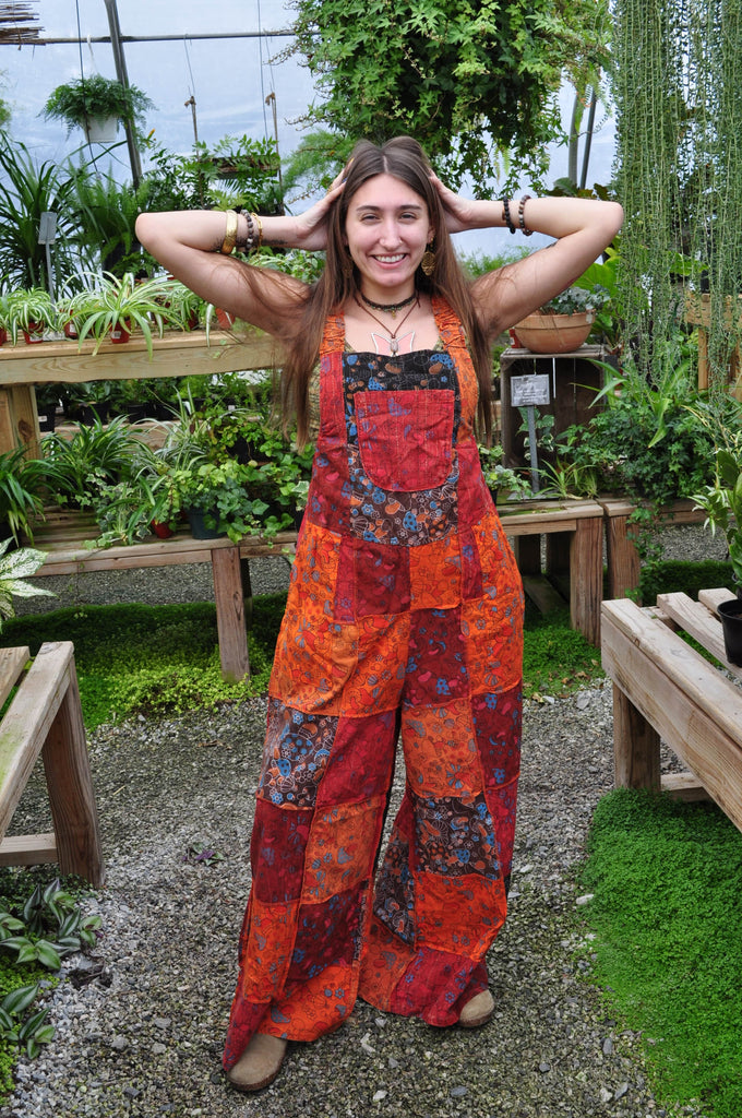 Sunset Shroom Overalls