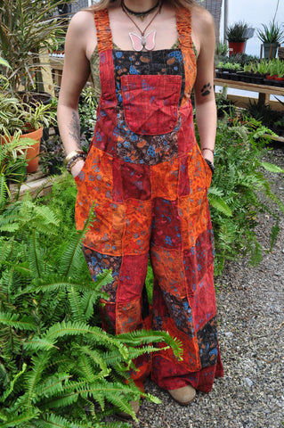 Sunset Shroom Overalls