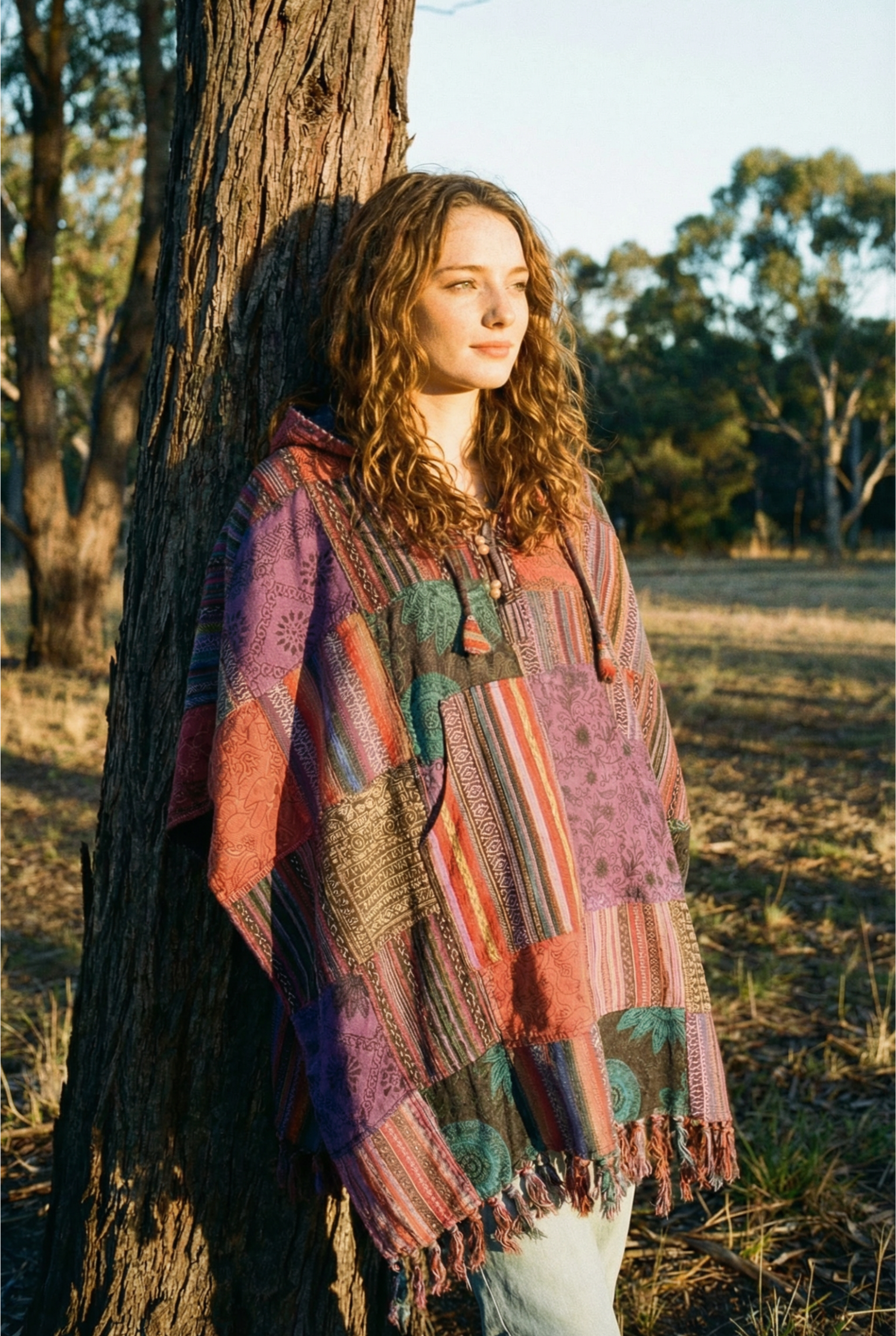 Amethyst Nomad Poncho