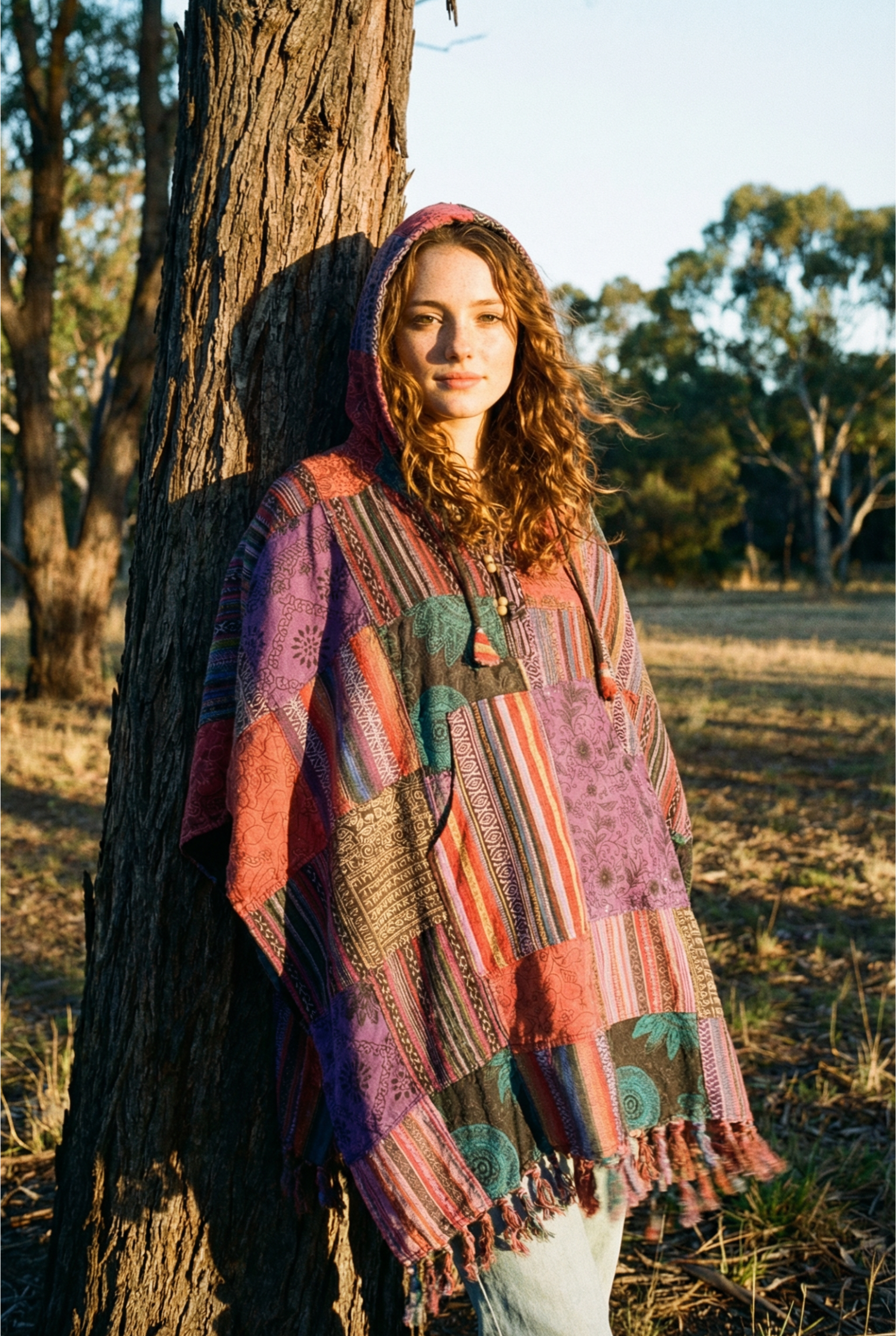 Amethyst Nomad Poncho