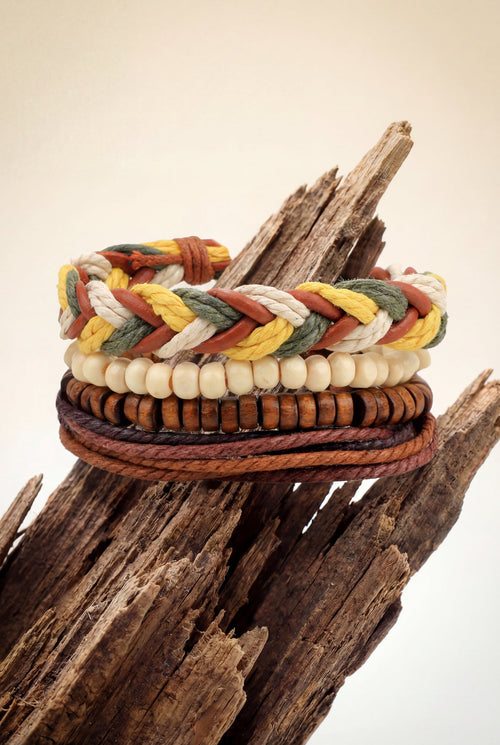 Earthy Rope Bracelet Pack