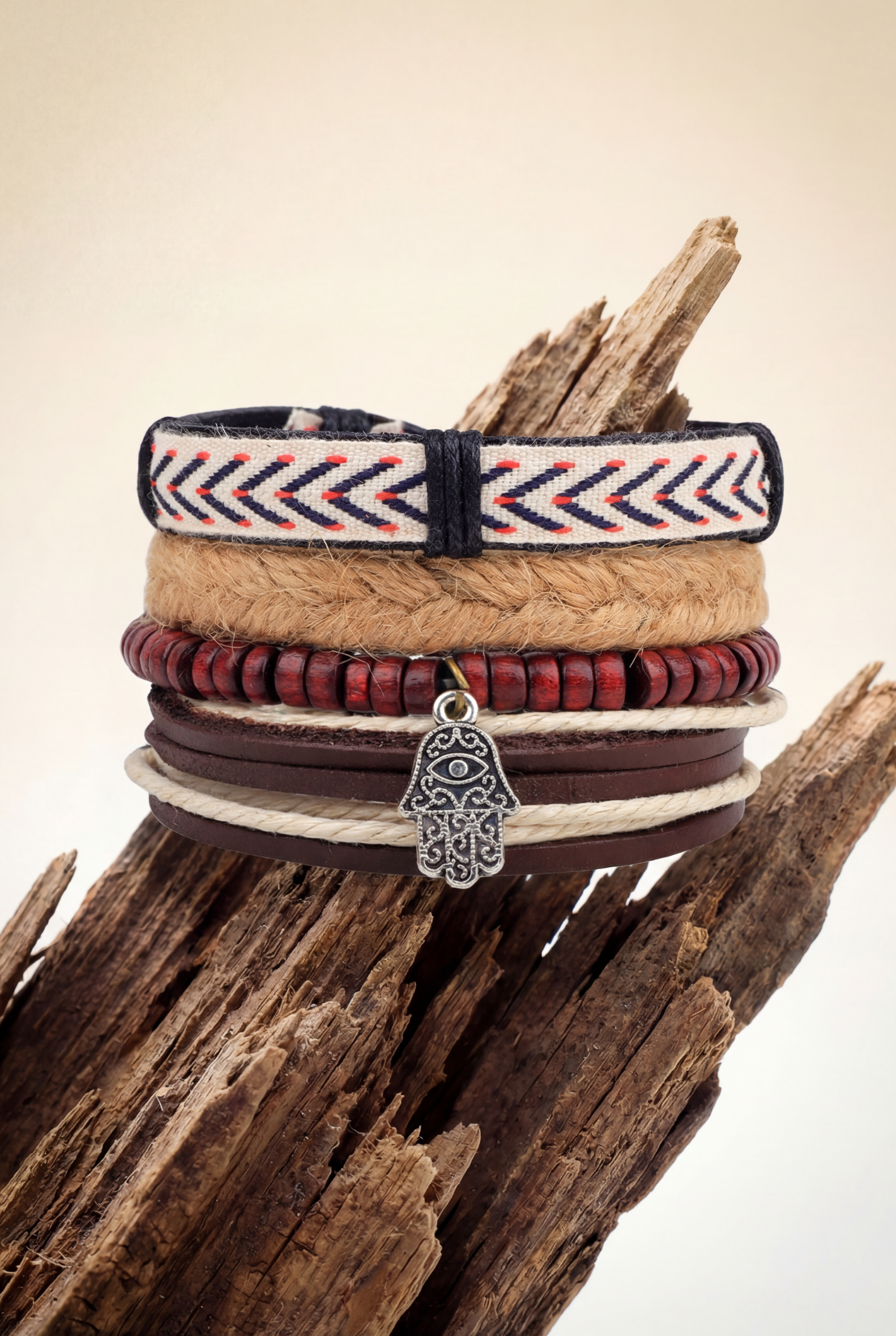 Hamsa Hand Bracelet Pack