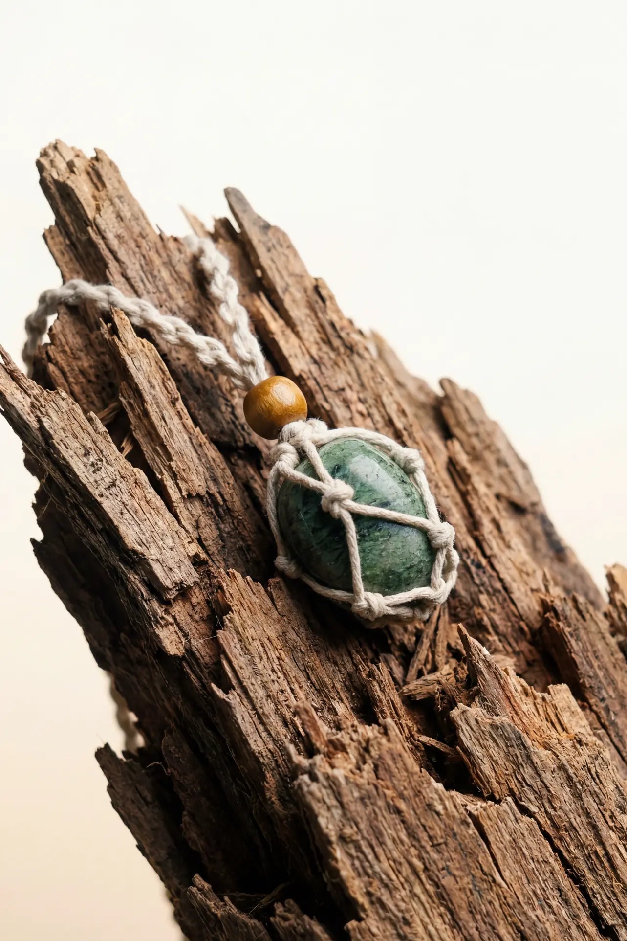 White Stonekeeper Necklace