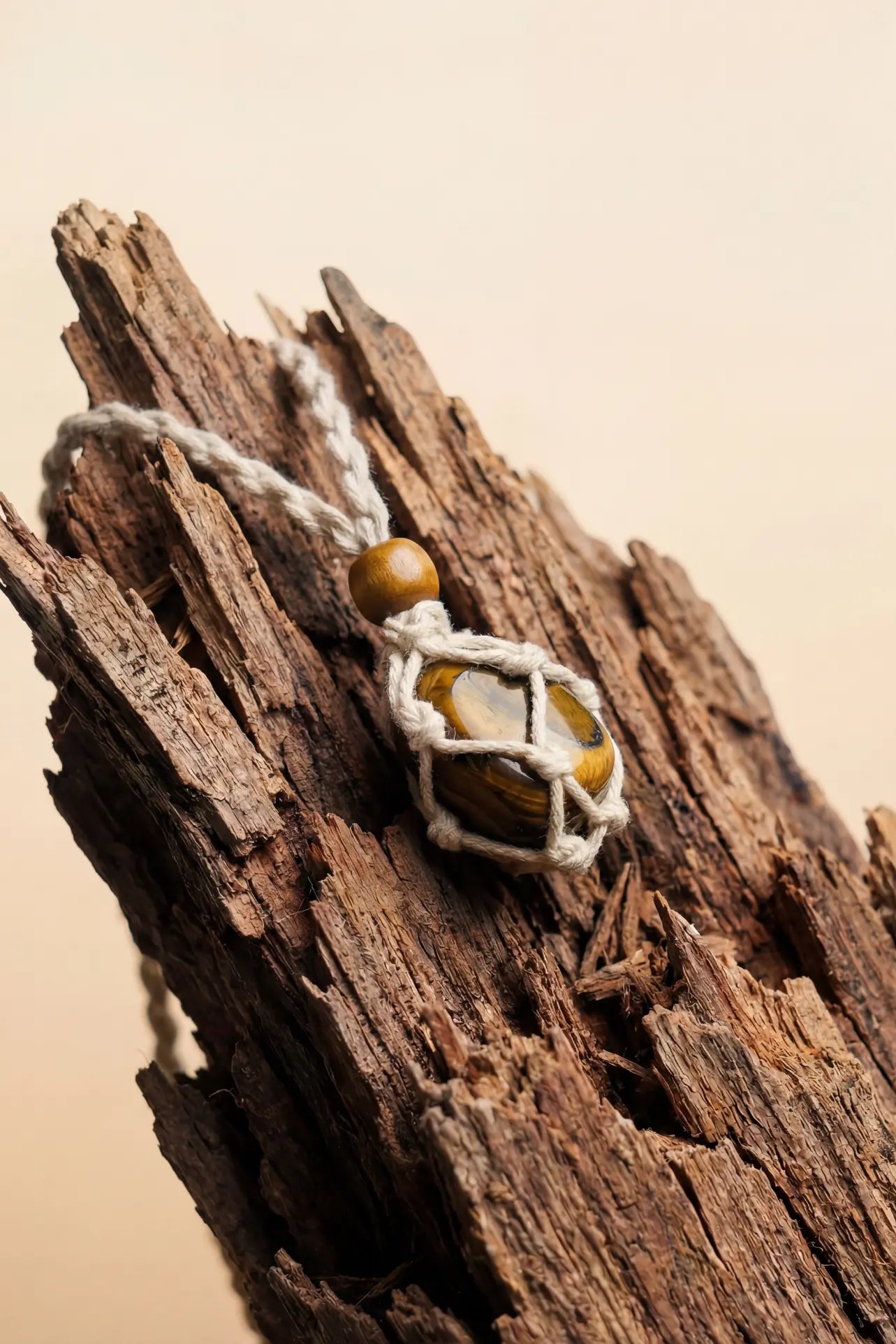 White Stonekeeper Necklace