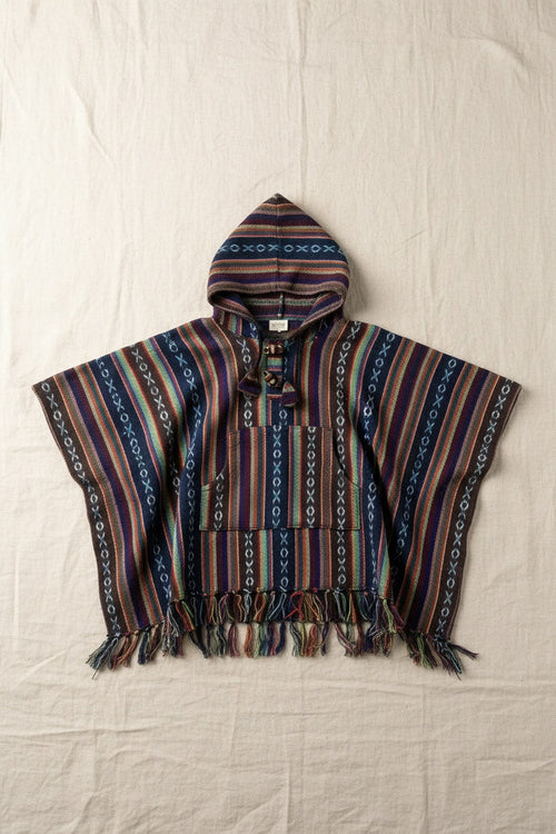 Kids Earthy Poncho