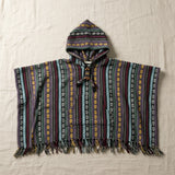 Kids Enchanted Forest Poncho flat lay