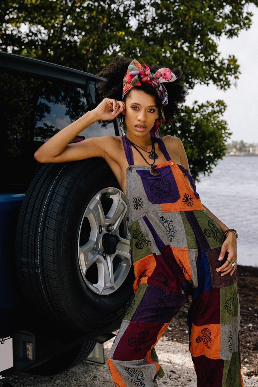 Handmade Nepalese Patchwork Overalls - Hippie Hut Australia 