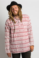 OM Symbol Handmade Nepalese Shirt - Hippie Hut Australia
