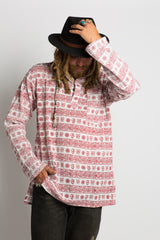 OM Symbol Handmade Nepalese Shirt - Hippie Hut Australia