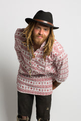 OM Symbol Handmade Nepalese Shirt - Hippie Hut Australia