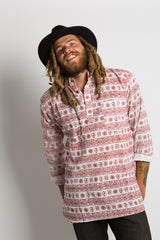 OM Symbol Handmade Nepalese Shirt - Hippie Hut Australia