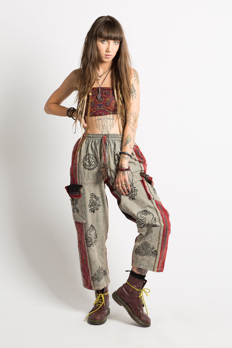 Handmade Unisex Nepalese Style Pants - Hippie Hut Australia