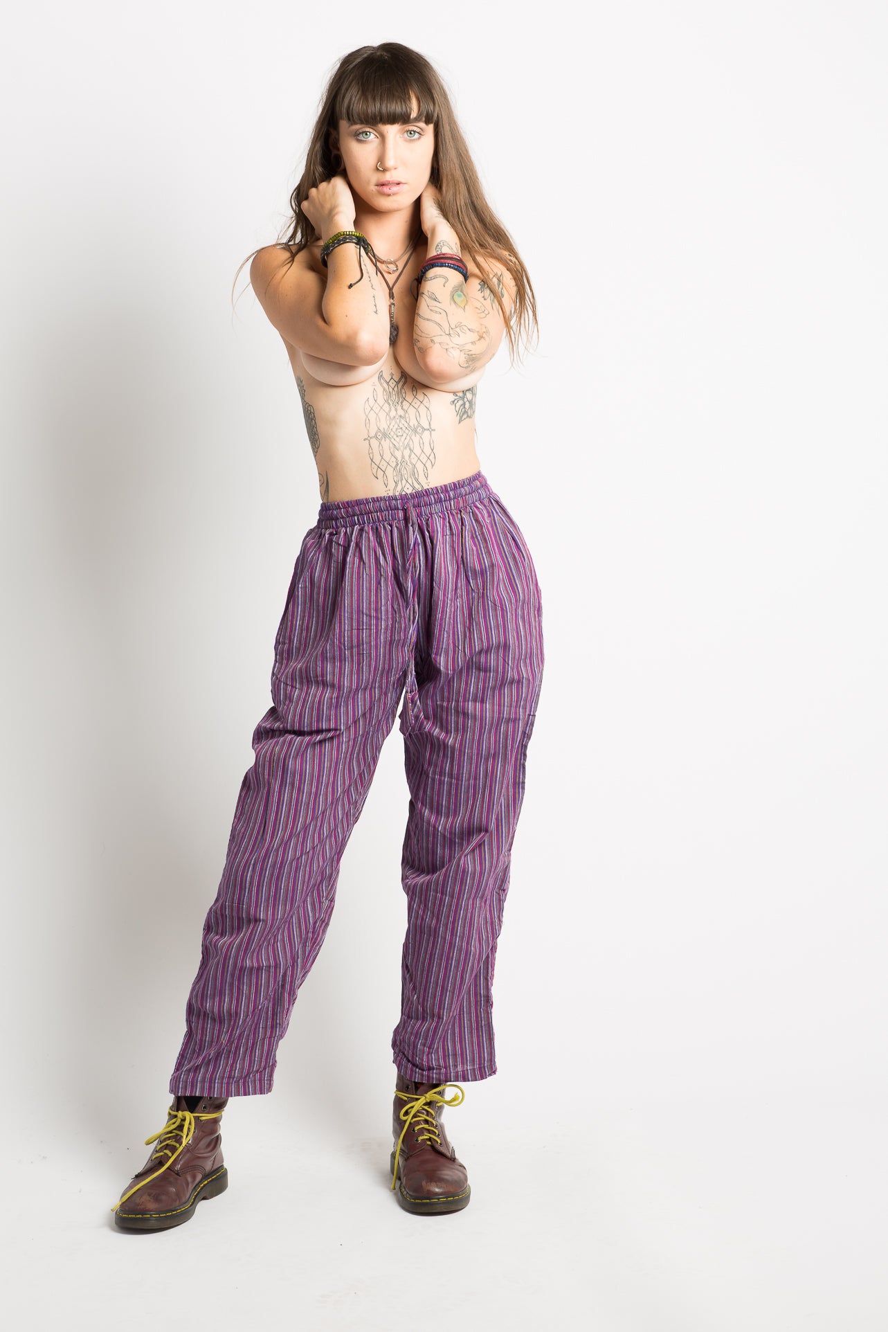 Handmade Nepalese Striped Hippie Pants - Hippie Hut Australia 