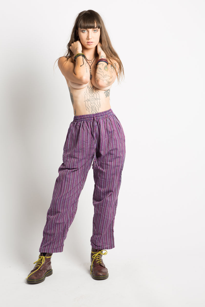 Handmade Nepalese Striped Hippie Pants - Hippie Hut Australia